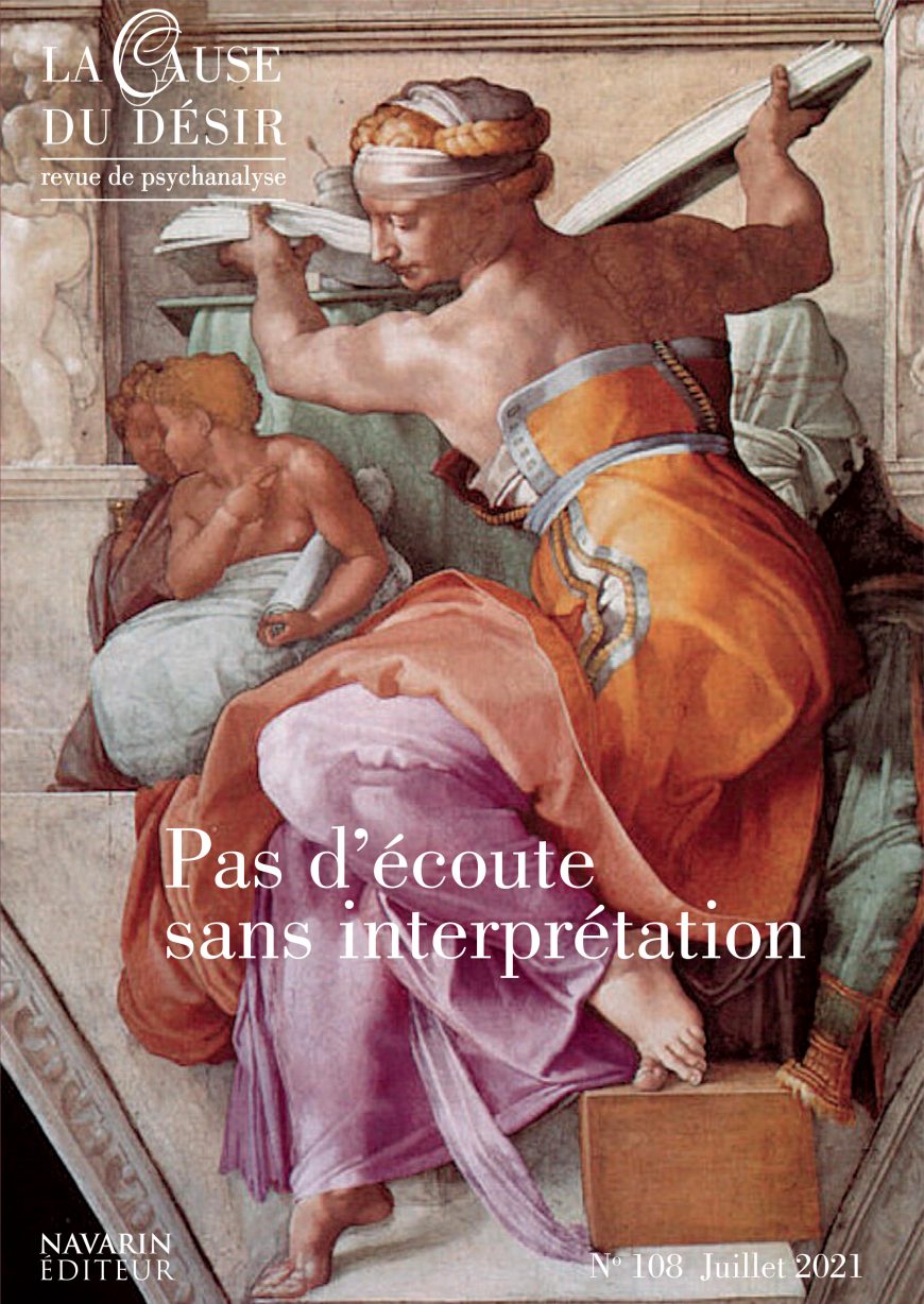 Pas d'écoute sans interprétation